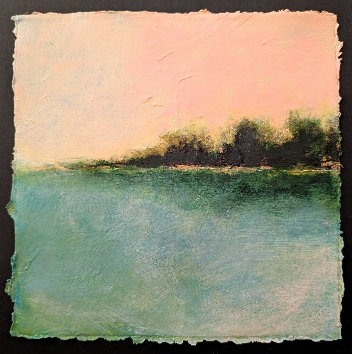 Summers at Pickwick original painting
